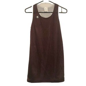 Champion Women’s Reversible Maroon Mesh Practice Jersey Small NWOT
